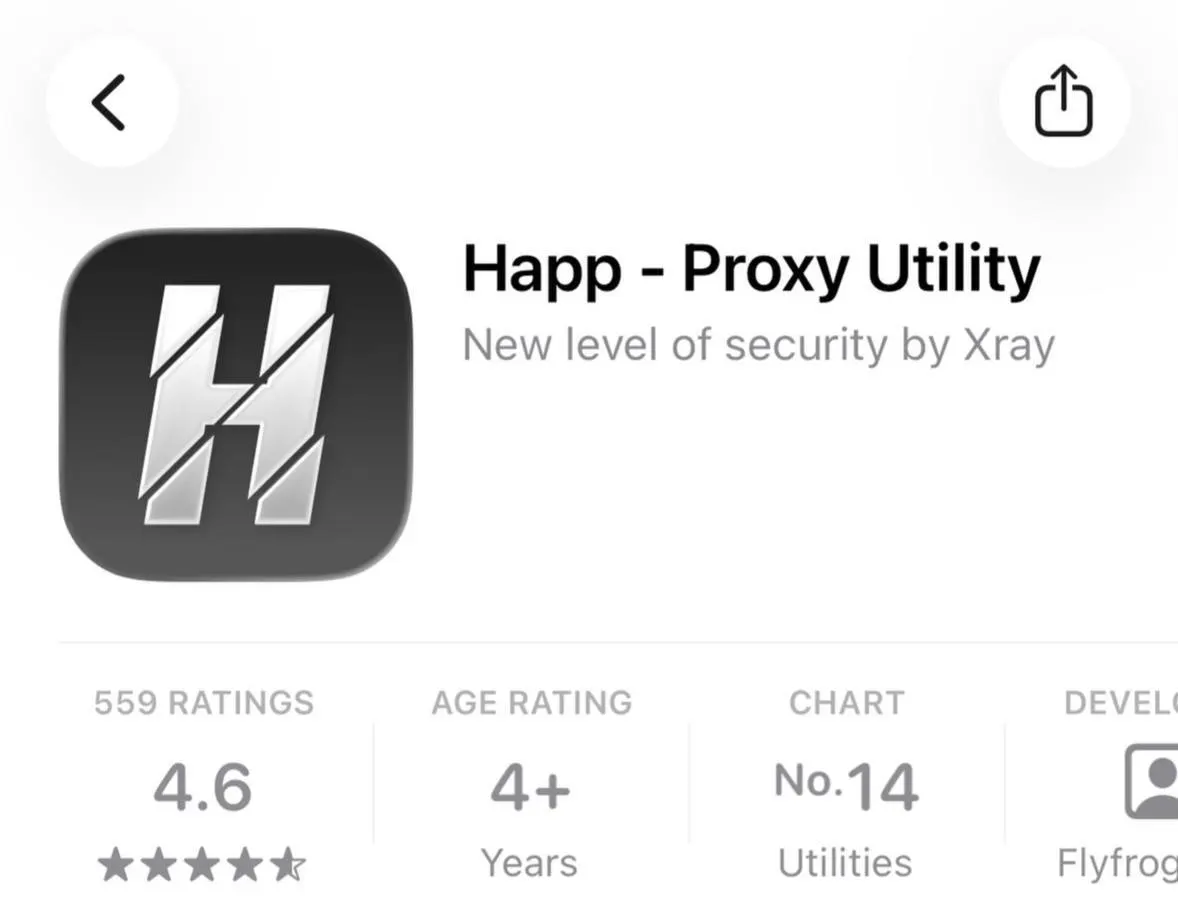 Из российского сегмента магазина App Store исчезло приложение Happ — Proxy Utility Plus. Власти добивались ранее удаления базовой версии утилиты; Apple ссылается на требование соблюдать местное законодательство.