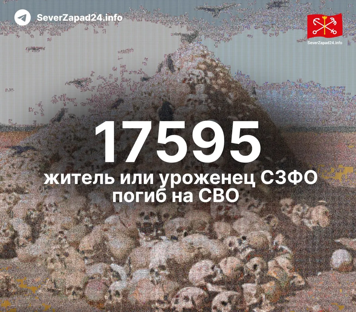 По регионам Северо-Западного округа приводится сводка потерь: Карелия, Коми, Архангельская область и другие; публикация обновляется раз в неделю.