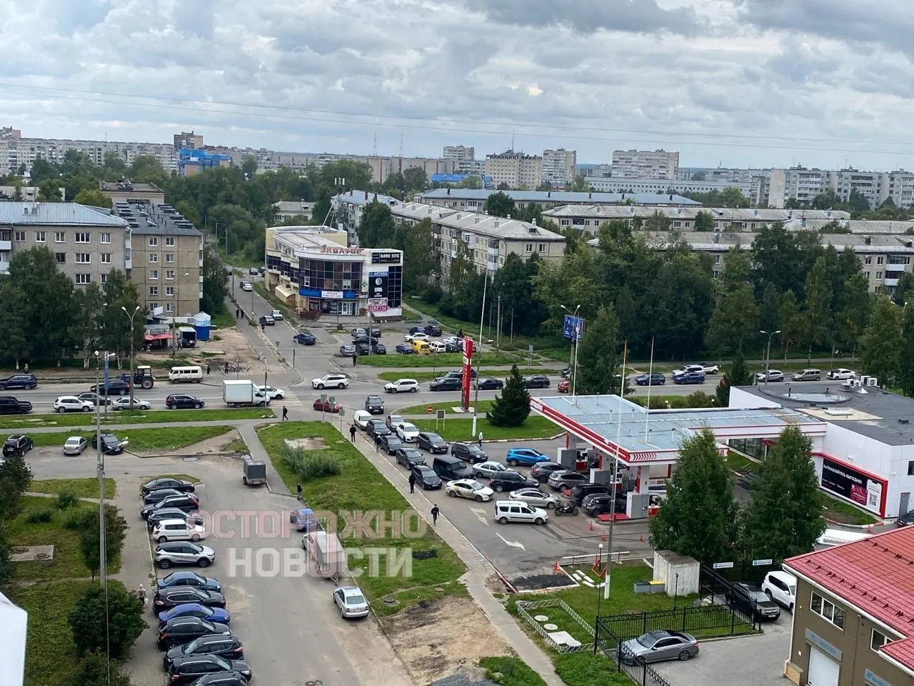 Архангельская область: очереди на&nbsp;заправки и&nbsp;нехватка бензина