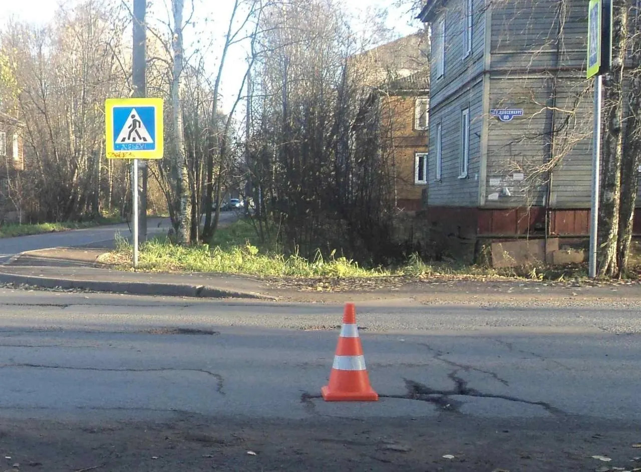На улице Розы Люксембург водитель не пропустил пешеходов на переходе. Пострадали мужчина и женщина.