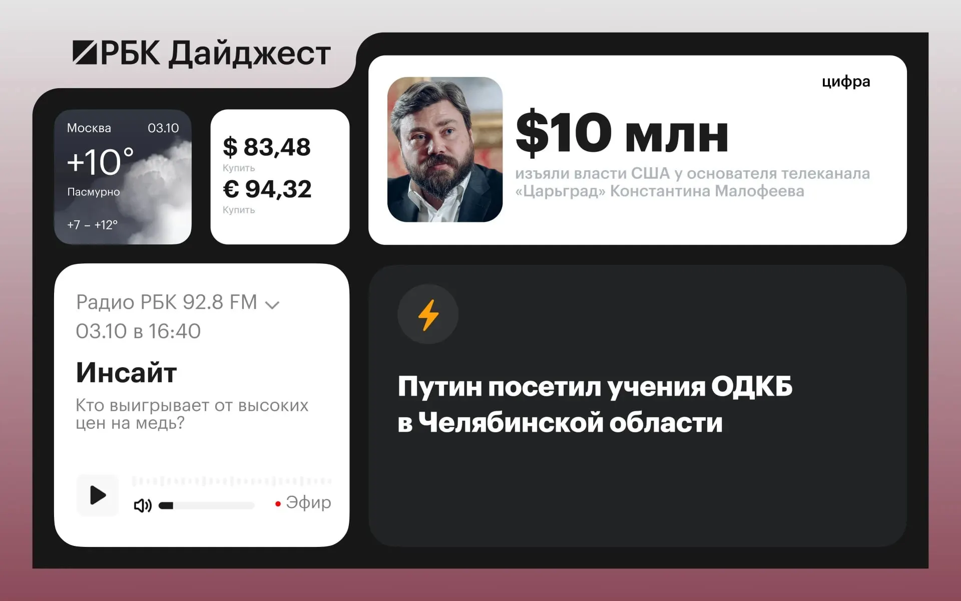Краткая сводка по ключевым новостям: визит Путина, учения в Челябинской области, санкции, экономические инициативы и юридические дела.